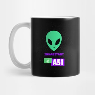 Alien Inhabitant of Area 51 Mug